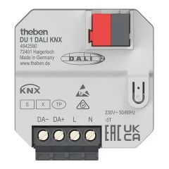 THEBEN DU 1 DALI KNX-DALI átjáró UP | 1-csatornás