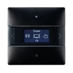   THEBEN iON 108 KNX BK KNX nyomógomb iON | 4-csatornás, RTR, kijelző | fekete