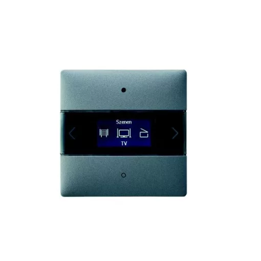 THEBEN iON 108 KNX SR KNX nyomógomb iON | 4-csatornás, termosztát, kijelző | ezüst