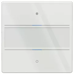   THEBEN iON 102 KNX G WH KNX nyomógomb üveg iON | 2-csatornás, Secure | fehér