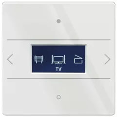   THEBEN iON 108 KNX G WH KNX üveg helyiségszabályozó iON | kijelző, Secure | fehér