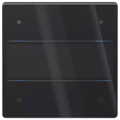   THEBEN iON 104 KNX G BK KNX Üveg érintőpanel iON | 4-csatornás, Secure | fekete