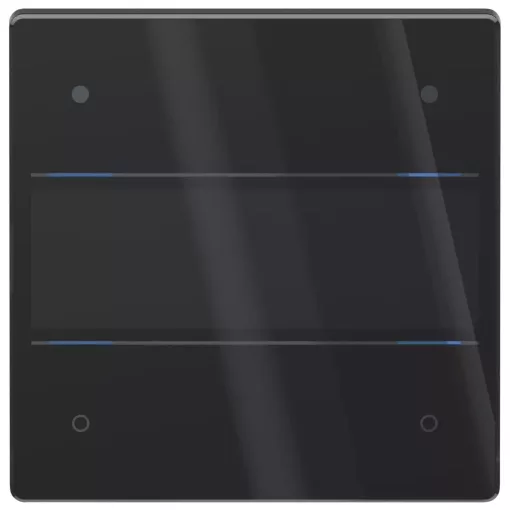 THEBEN iON 104 KNX G BK KNX Üveg érintőpanel iON | 4-csatornás, Secure | fekete