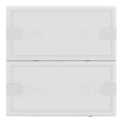   GIRA 5002003 KNX tapintásérzékelő 4 | 2-csatornás | fehér