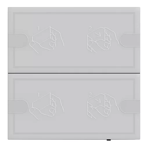 GIRA 5002028 KNX nyomógomb 4 | 2-es | antracit