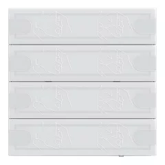 GIRA 5004003 KNX nyomógomb 4 | 4-fold | fehér