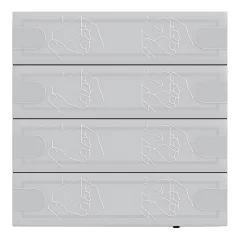 GIRA 5004028 KNX nyomógomb 4 | 4-csatornás | antracit