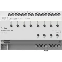 GIRA 500800 KNX REG kapcsolóaktor | 12-csatornás, 16 A