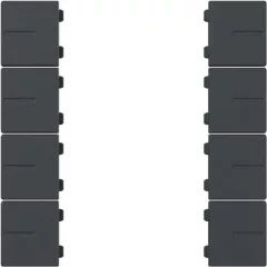   GIRA 502028 Billenőkészlet tapintásérzékelő 4.55 Plus-hoz | 4-fold | antracit