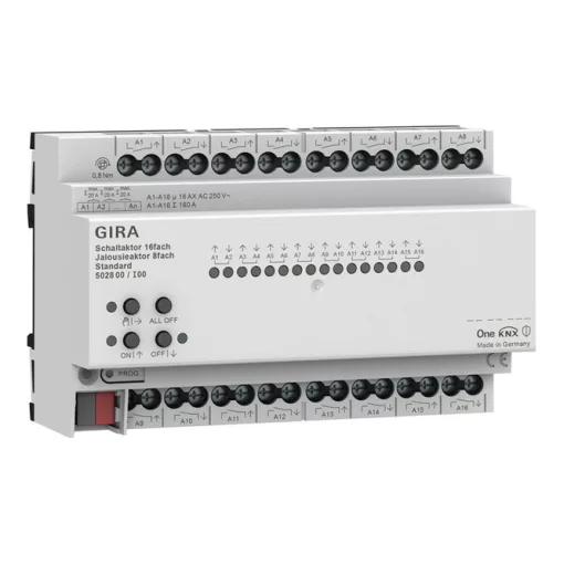 GIRA 502800 KNX univerzális aktor | 16-csatornás, Standard