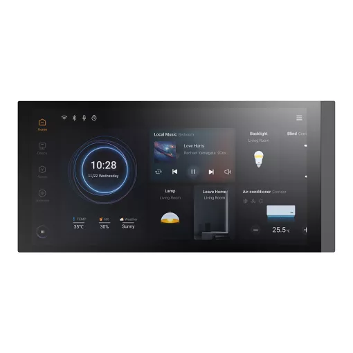 GVS CHTI-7.0/120.1.23 KNX Touchpanel Smart Touch S7 | antracit | 7 hüvelyk