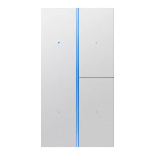 GVS CHKA-04/S7.1.22 billentyűszett Smart Touch S7-hez | 4-részes | alumínium ezüst