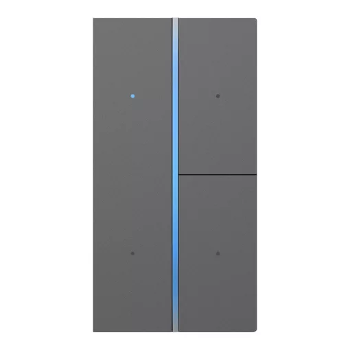 GVS CHKA-04/S7.1.23 billenőkészlet Smart Touch S7-hez | 4-részes | alumínium antracit