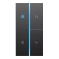   GVS CHKA-04/S7.1.11 Billenőkészlet Smart Touch S7-hez | 4-részes | Valódi üveg fekete