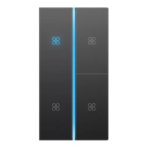 GVS CHKA-04/S7.1.11 Billenőkészlet Smart Touch S7-hez | 4-részes | Valódi üveg fekete