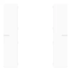   GVS CHKAG-02/55.1.00 Billenőkészlet ADVANCE PRO-hoz | 1-es | fényes fehér