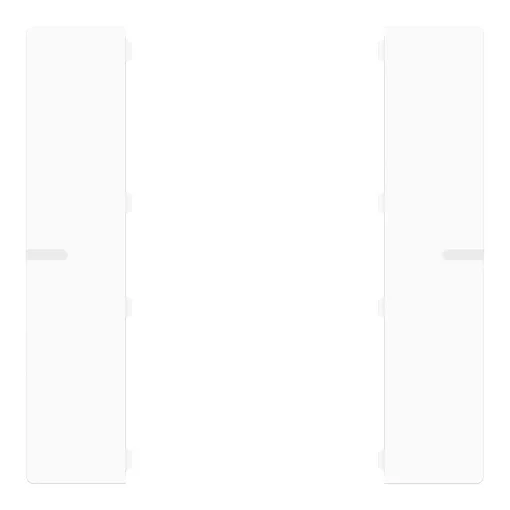 GVS CHKAG-02/55.1.00 Billenőkészlet ADVANCE PRO-hoz | 1-es | fényes fehér