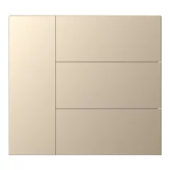   GVS CHKA-08/W.2.24 Billenőkészlet WALTZ gravírozáshoz | 4-részes, alumínium | pezsgő