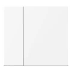   GVS CHKA-06/W.2.22 billenőkapcsoló-készlet WALTZ gravírhoz | 3-részes, alumínium | ezüst