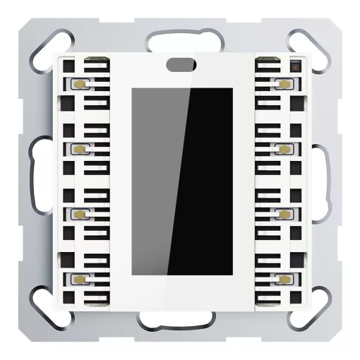 GVS CHPBD-08/55.2.00 KNX Multifunkciós tapintásérzékelő ADVANCE PRO | 2-/4-csatornás, fehér kijelző | fehér