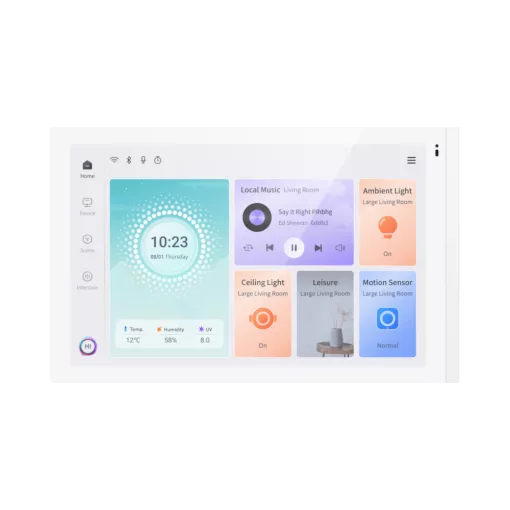 GVS CHTI-10.1/240.2.22 KNX Secure érintőpanel Smart Touch S10 | fehér | 10 colos