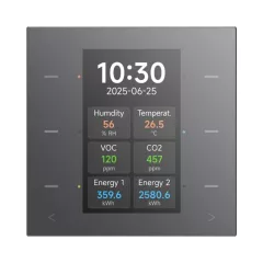   GVS CHTBD-06/5.1.12 KNX tapintásérzékelő kijelzővel GS3 Pro | antracit