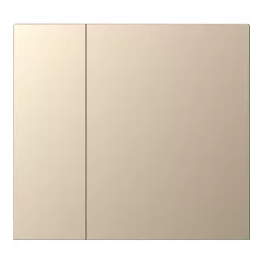  GVS CHKA-02/W.2.24 Billenőkészlet WALTZ tapintásérzékelő+hez | 1-csatornás, gravírozásnál szöveg/ikon áttetsző | champagne