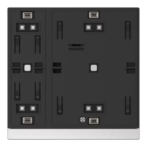 GVS 503054133 KNX tapintásérzékelő WALTZ alap | 1 kimenetes | fehér/ezüst