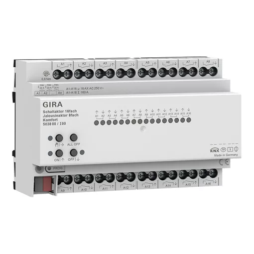 GIRA 503800 KNX univerzális aktor | 16-csatornás, Komfort