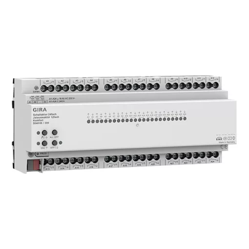 GIRA 504000 KNX univerzális aktor | 24-csatornás, Komfort