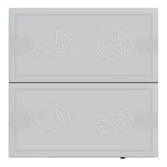   GIRA 5052028 KNX tapintásérzékelő 4 24 V | 2-csatornás | antracit