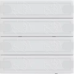   GIRA 5054003 KNX tapintásérzékelő 4 24 V | 4-fach | fehér