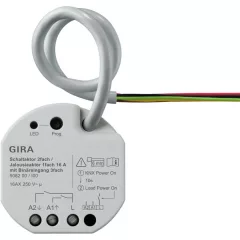   GIRA 506200 KNX redőnyaktor bináris bemenetekkel | 1-csatornás, 3 bemenet
