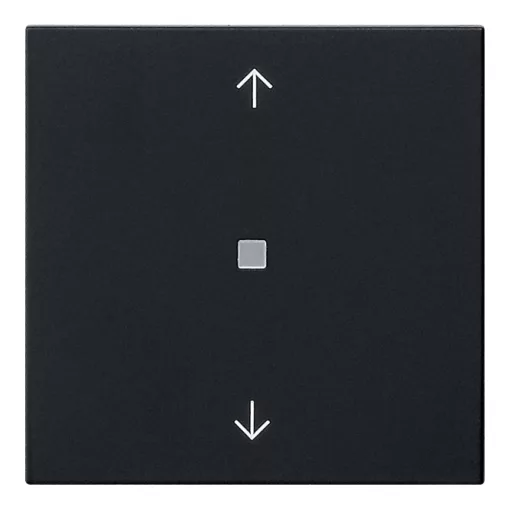 GIRA 5105005 KNX-RF kezelőfelület System 55 | 1-csatornás, nyilak | fekete matt