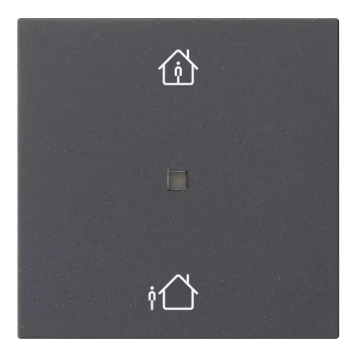 GIRA 510628 KNX-RF kezelőfedél System 55 | 1-csatornás, fűtési mód | antracit