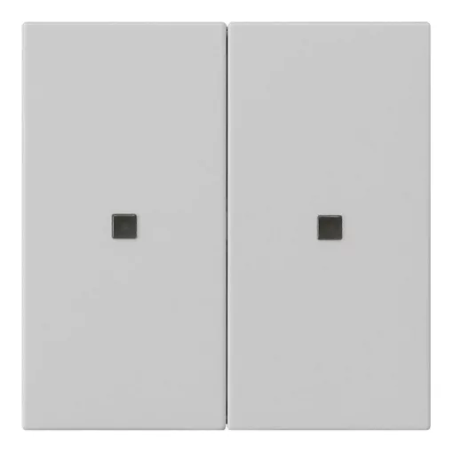 GIRA 5107015 KNX-RF kezelőegység System 55 | 2-csatornás | szürke matt