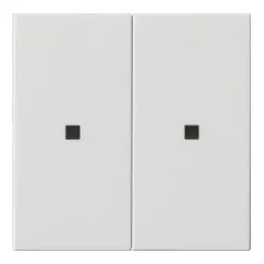   GIRA 510703 KNX-RF kezelőlap System 55 | 2-csatornás | tiszta fehér fényes