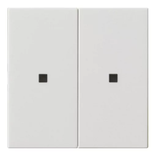 GIRA 510703 KNX-RF kezelőlap System 55 | 2-csatornás | tiszta fehér fényes