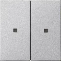   GIRA 510726 KNX-RF kezelőegység System 55 | 2-csatornás | alu