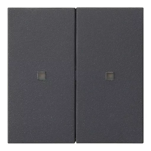GIRA 510728 KNX-RF kezelőfedél System 55 | 2-fold | antracit