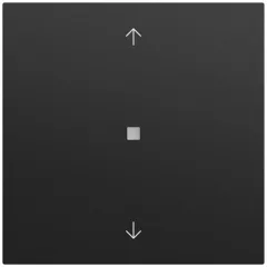   GIRA 517274 KNX tapintásérzékelő System 70 | 1-gombos, nyilak | matt fekete