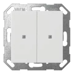   GIRA 517303 KNX tapintásérzékelő System 55 | 2-csatornás | tiszta fehér fényes