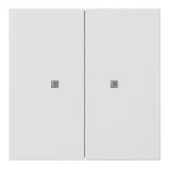   GIRA 5173112 KNX nyomógomb lapkapcsoló | 2-csatornás | tiszta fehér fényes