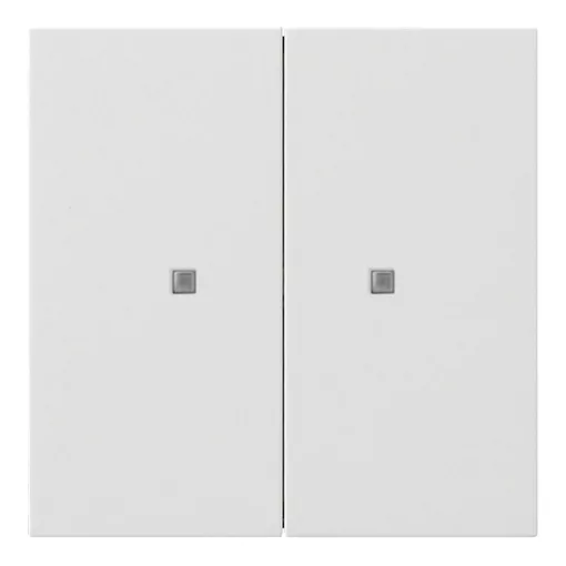 GIRA 5173112 KNX nyomógomb lapkapcsoló | 2-csatornás | tiszta fehér fényes