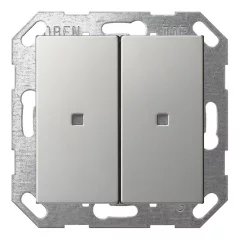   GIRA 5173600 KNX tapintásérzékelő System 55 | 2-csatornás | nemesacél