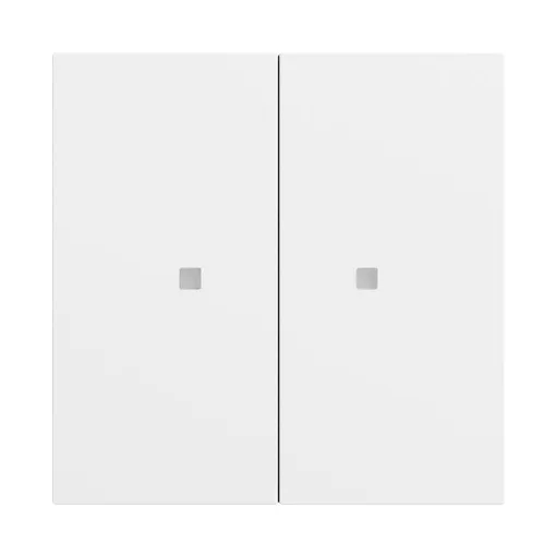 GIRA 517372 KNX tapintásérzékelő System 70 | 2-csatornás | tiszta fehér selyemmatt