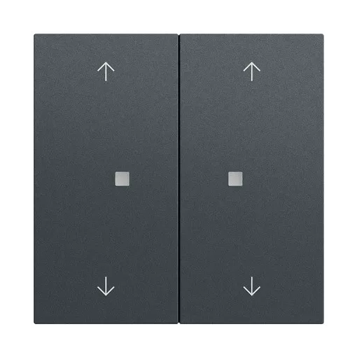 GIRA 517473 KNX tapintásérzékelő System 70 | 2-fold, 4 nyíl | antracit