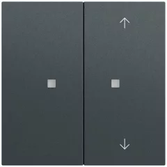   GIRA 517573 KNX tapintásérzékelő System 70 | 2-csatornás, nyilak | antracit