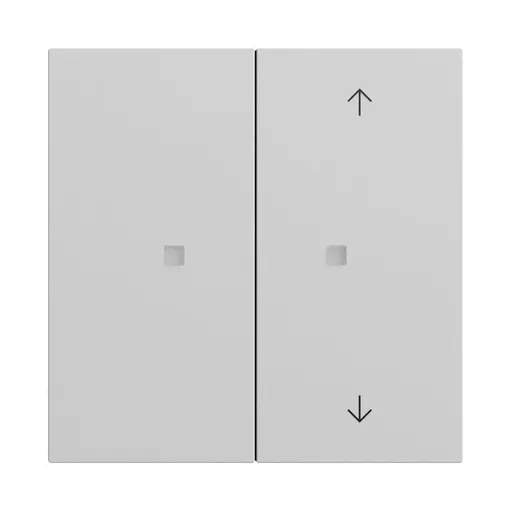 GIRA 517576 KNX nyomógomb System 70 | 2-fold, nyilak | szürke matt