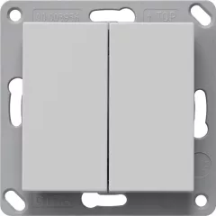   GIRA 5178015 KNX-RF-tapintásérzékelő System 55 | 2-csatornás | szürke matt